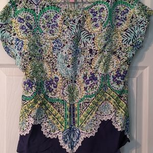 Lilly Pulitzer Floral Top